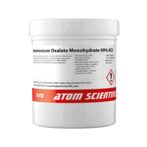 Ammonium Oxalate Monohydrate 99% ACS