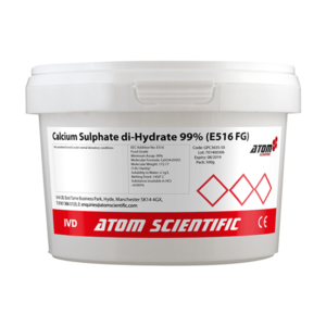 Calcium Sulphate di-Hydrate 99% (E516 FG)