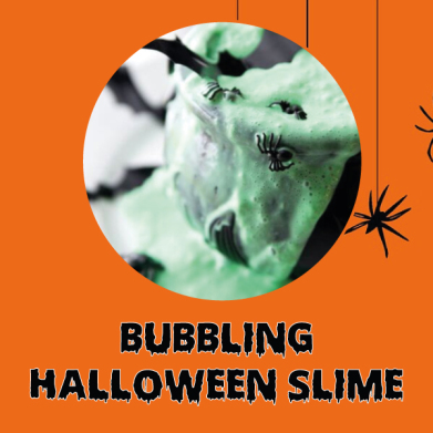Bubbling Halloween Slime!