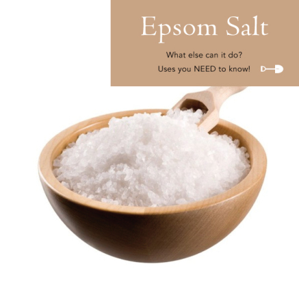 Garden Care – Epsom Salt!