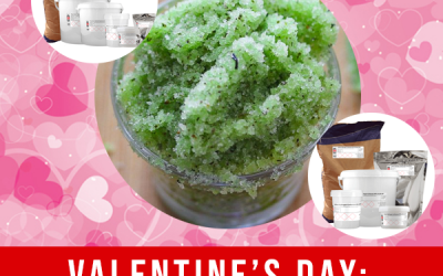 Valentine’s Green Tea Scrub