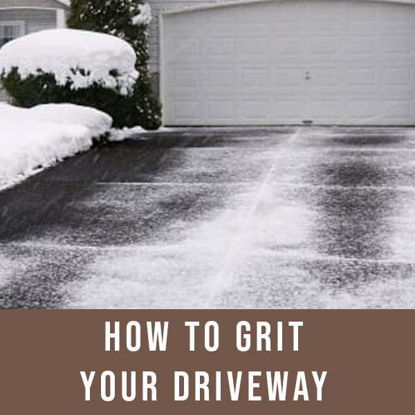 How to Grit Your Driveway