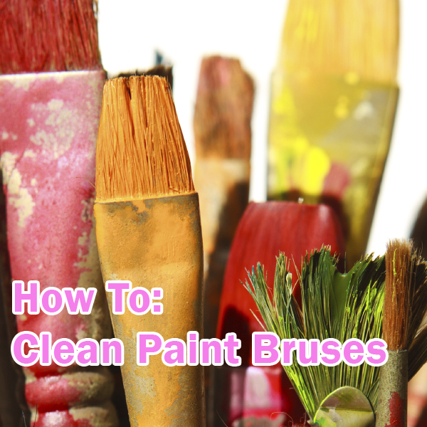 Clean Paint Brushes
