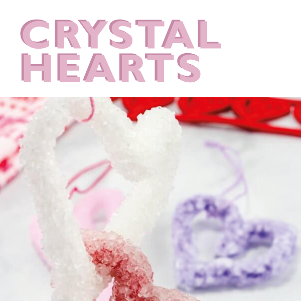 Valentine’s Day – Crystal Hearts