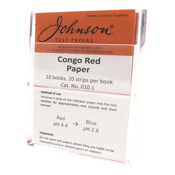 Congo Red Paper – 10 Books per Pack